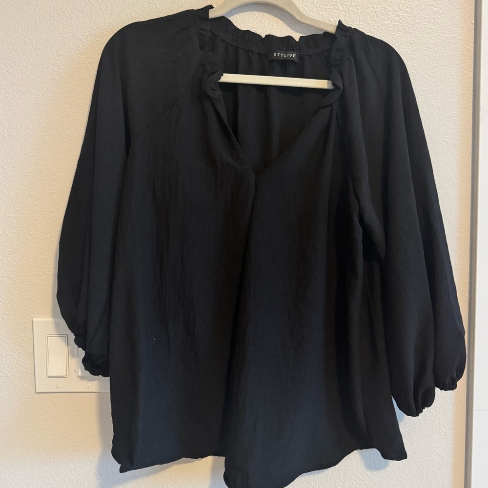Black Dress Shirt